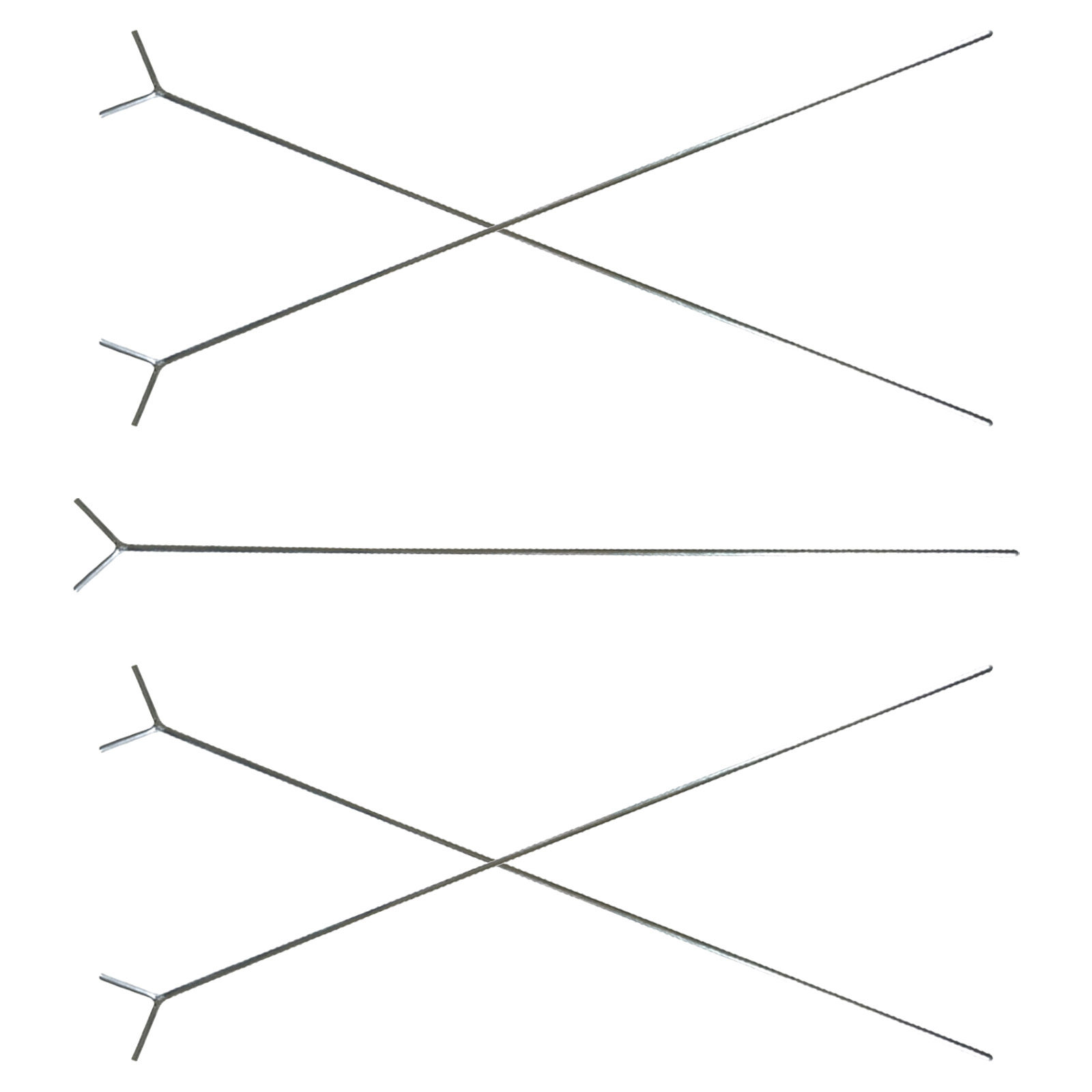 Fishing Rod Rack - ขาตั้งคันเบ็ดรูปตัว Y ความแข็งสูง 5 ชิ้น แบบพกพา