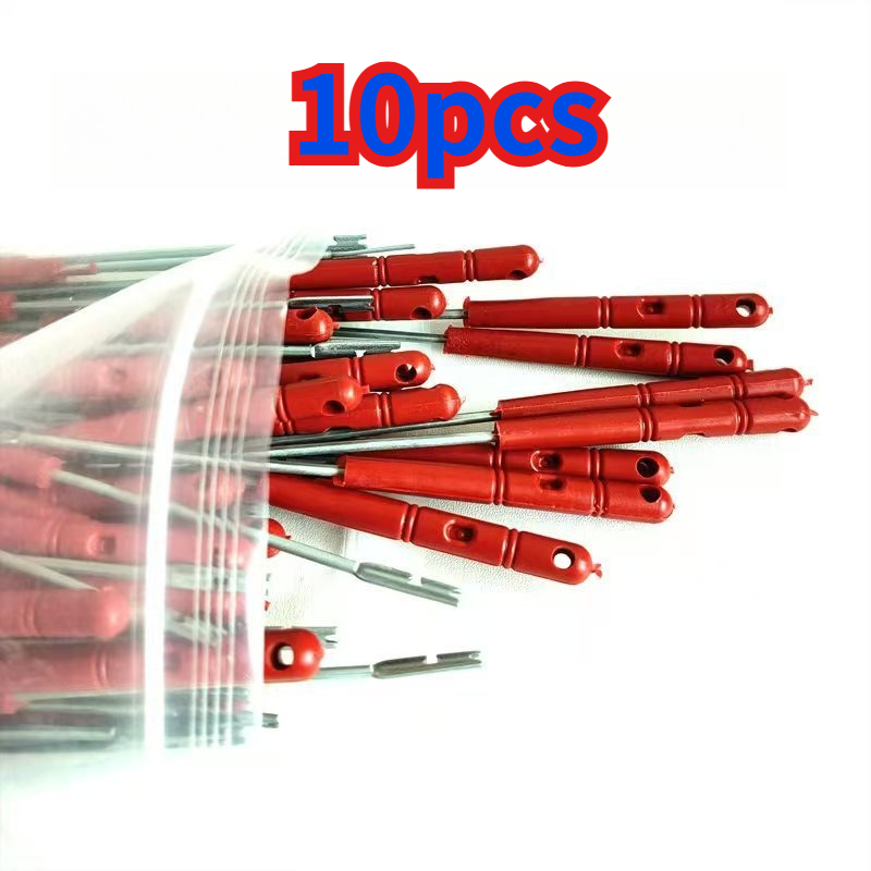 Fishing Rod Building Kit - เครื่องมือถอดเบ็ดตกปลาแบบพกพา 10 ชิ้น อุปกรณ์ถอดเบ็ดสำหรับตกปลาโดยเฉพาะ ไม่ทำร้ายปลาหรือมือ