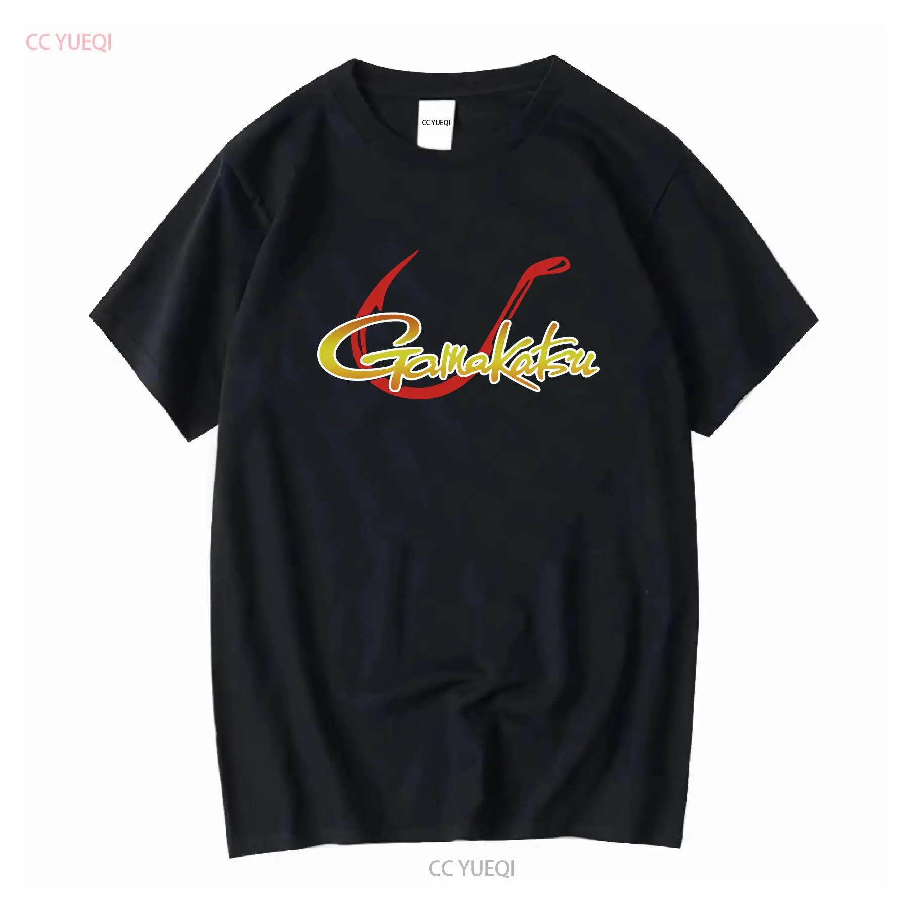 Fishing Rod Boat - Gamakatsu Fishing Logo เสื้อยืดผู้ชาย S 2XL