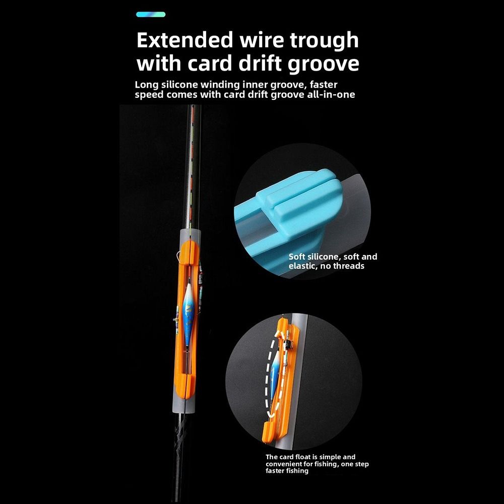 Fishing Rod Repair Kit - ที่ม้วนสายเบ็ดตกปลาแบบมือ 2 ชิ้น สีสุ่ม ขนาด ID16-19