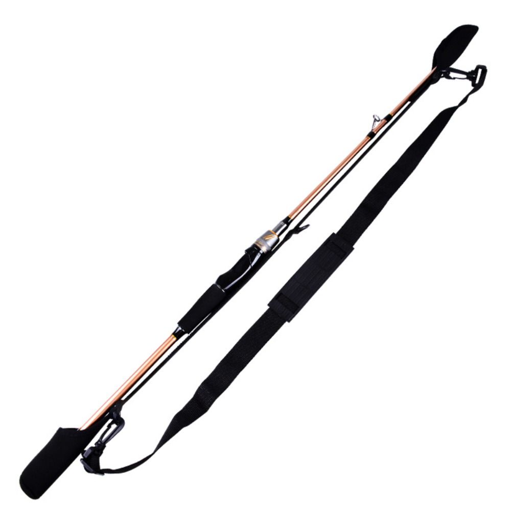 Fishing Rod Combo - กระเป๋าเก็บคันเบ็ดแบบปรับได้ สายสะพายคันเบ็ดแบบพกพา สายคาดคันเบ็ด ตัวป้องกันสายคาดคันเบ็ด อุปกรณ์ตกปลา