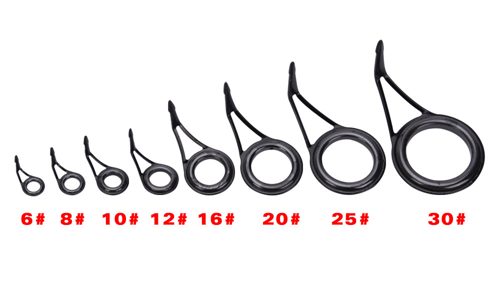 ตกปลา Rod Guide แหวนสแตนเลสเซร - Fishing Rod Building Kit บทวิจารณ์และราคา