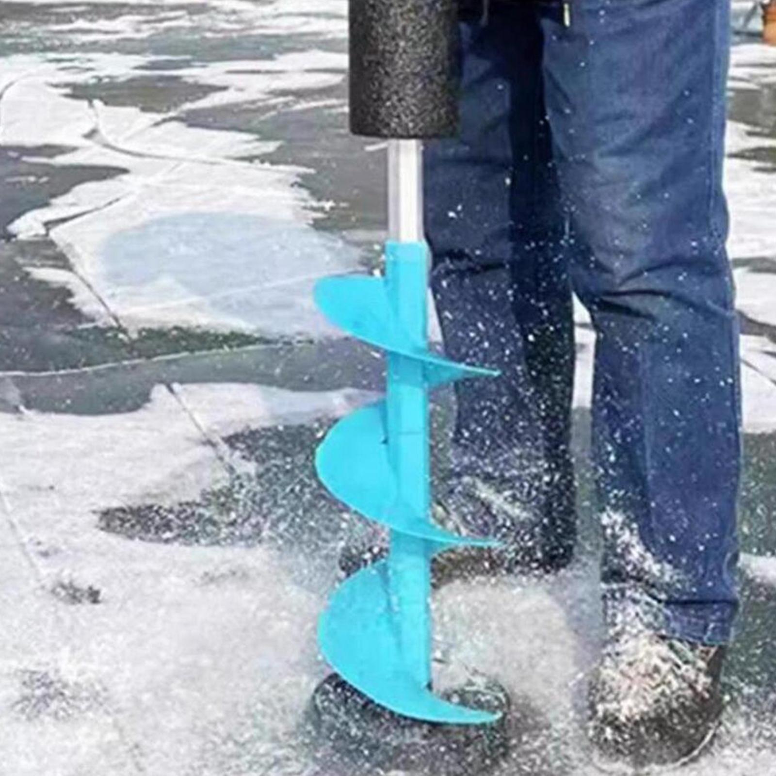 สว่านเจาะน้ำแข็งสำหรับตกปลา พร - Fishing Rod Ice บทวิจารณ์และราคา