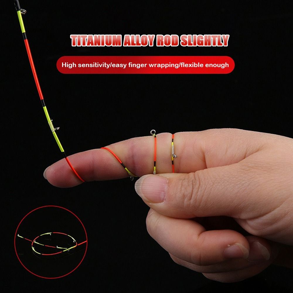 55 ซม.LED ครึ่งไทเทเนียม/Full  - Fishing Rod Tip Replacement บทวิจารณ์และราคา