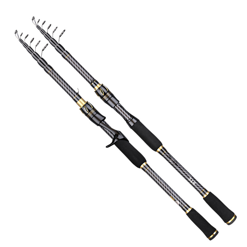 คันเบ็ดตกปลาคาร์บอนไฟเบอร์ MBL - Fishing Rod Travel บทวิจารณ์และราคา