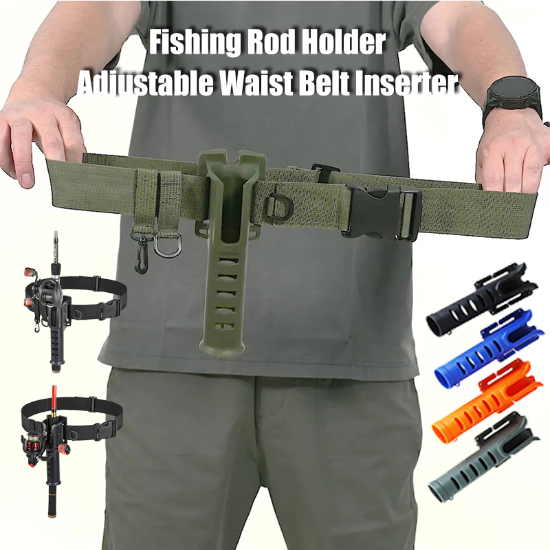 แขวนตกปลาเข็มขัดเอวผู้ถือ Rod  - Fishing Rod Spinning บทวิจารณ์และราคา