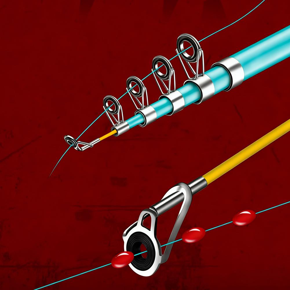 ชุดซ่อมปลายคันเบ็ด 10 ชิ้น ชุด - Fishing Rod Repair Kit บทวิจารณ์และราคา
