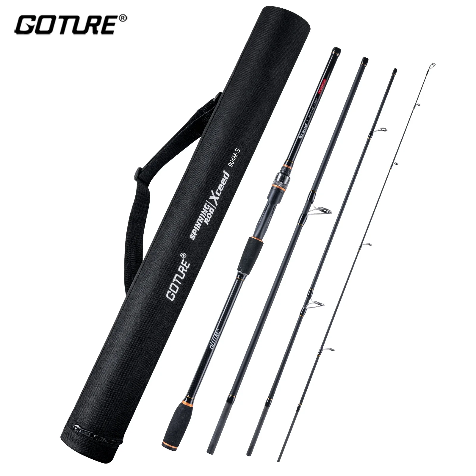 Goture Xceed 4 ชุดเดินทางตกปลา - Fishing Rod Travel บทวิจารณ์และราคา