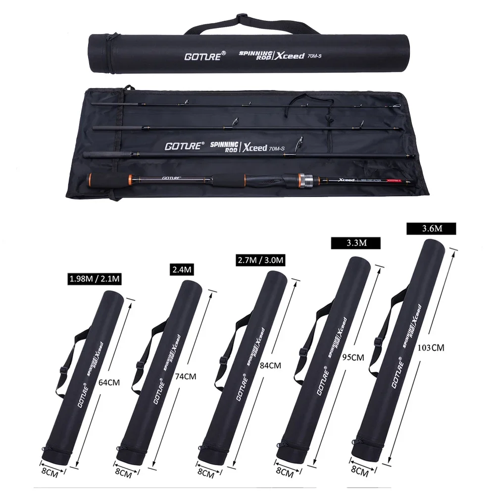 Goture Xceed 4 ชุดเดินทางตกปลา - Fishing Rod Travel บทวิจารณ์และราคา