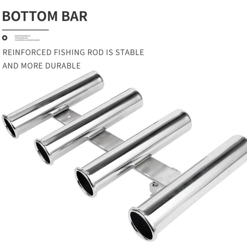ที่วางคันเบ็ดสแตนเลส 4 ท่อ สำห - Fishing Rod Rack บทวิจารณ์และราคา
