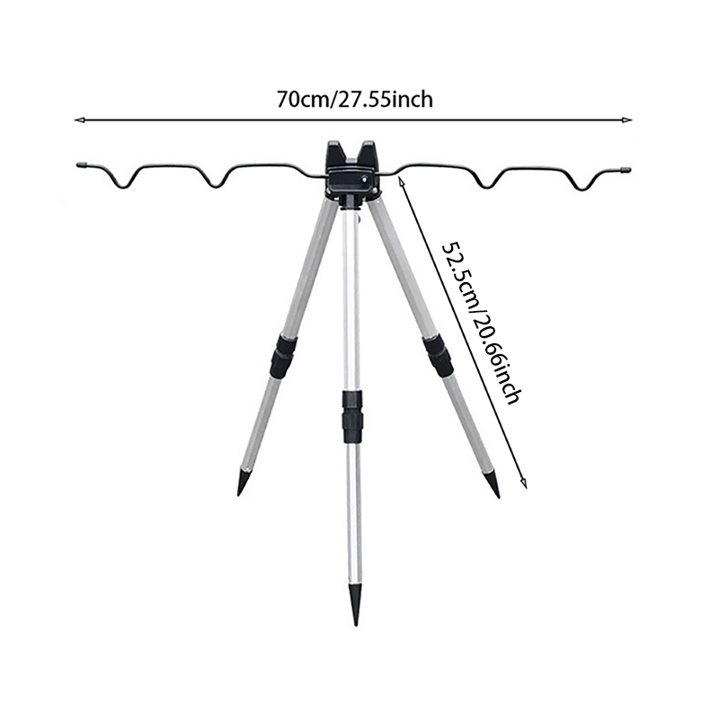 1 ชิ้น Telescopic อลูมิเนียมอั - Fishing Rod Telescopic บทวิจารณ์และราคา