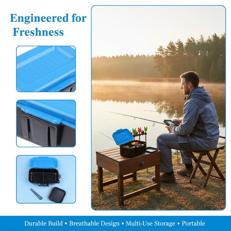 กล่องใส่เหยื่อตกปลาแบบพกพา กล่ - Fishing Rod Travel บทวิจารณ์และราคา