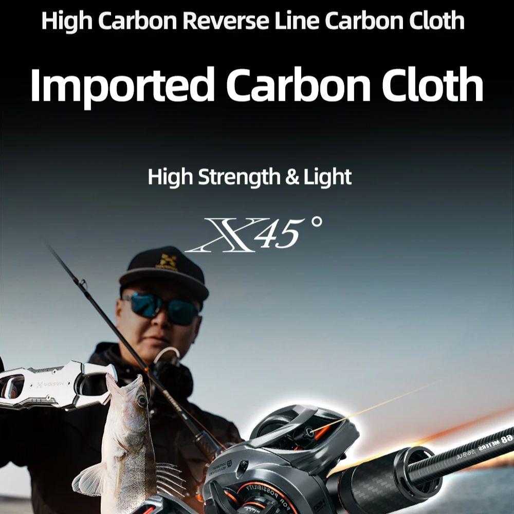 ชุดคันเบ็ดตกปลา HASIDA BFS คาร - Fishing Rod Carbon Fiber บทวิจารณ์และราคา
