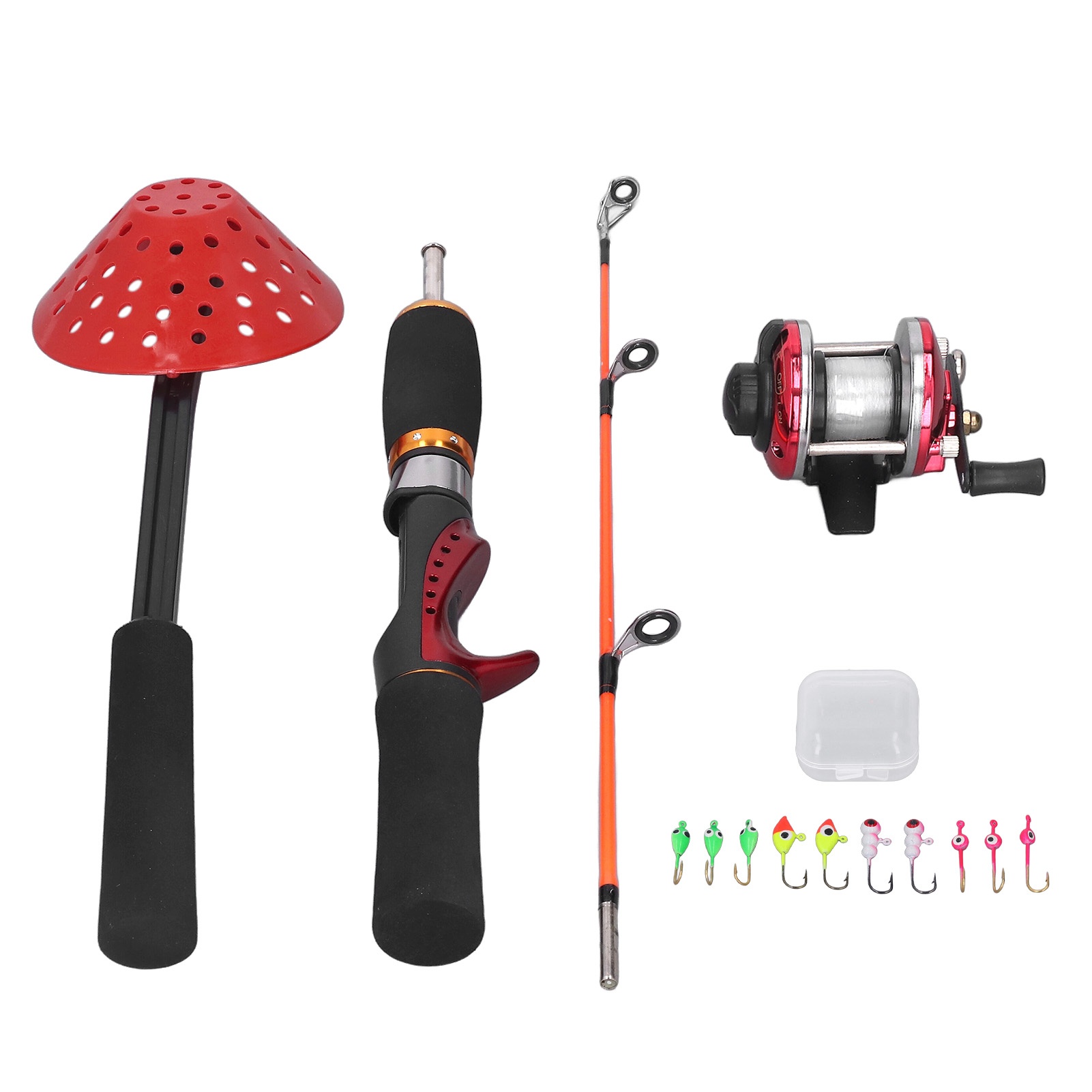 ชุดอุปกรณ์ตกปลาน้ำแข็งสำหรับฤด - Fishing Rod Ice บทวิจารณ์และราคา