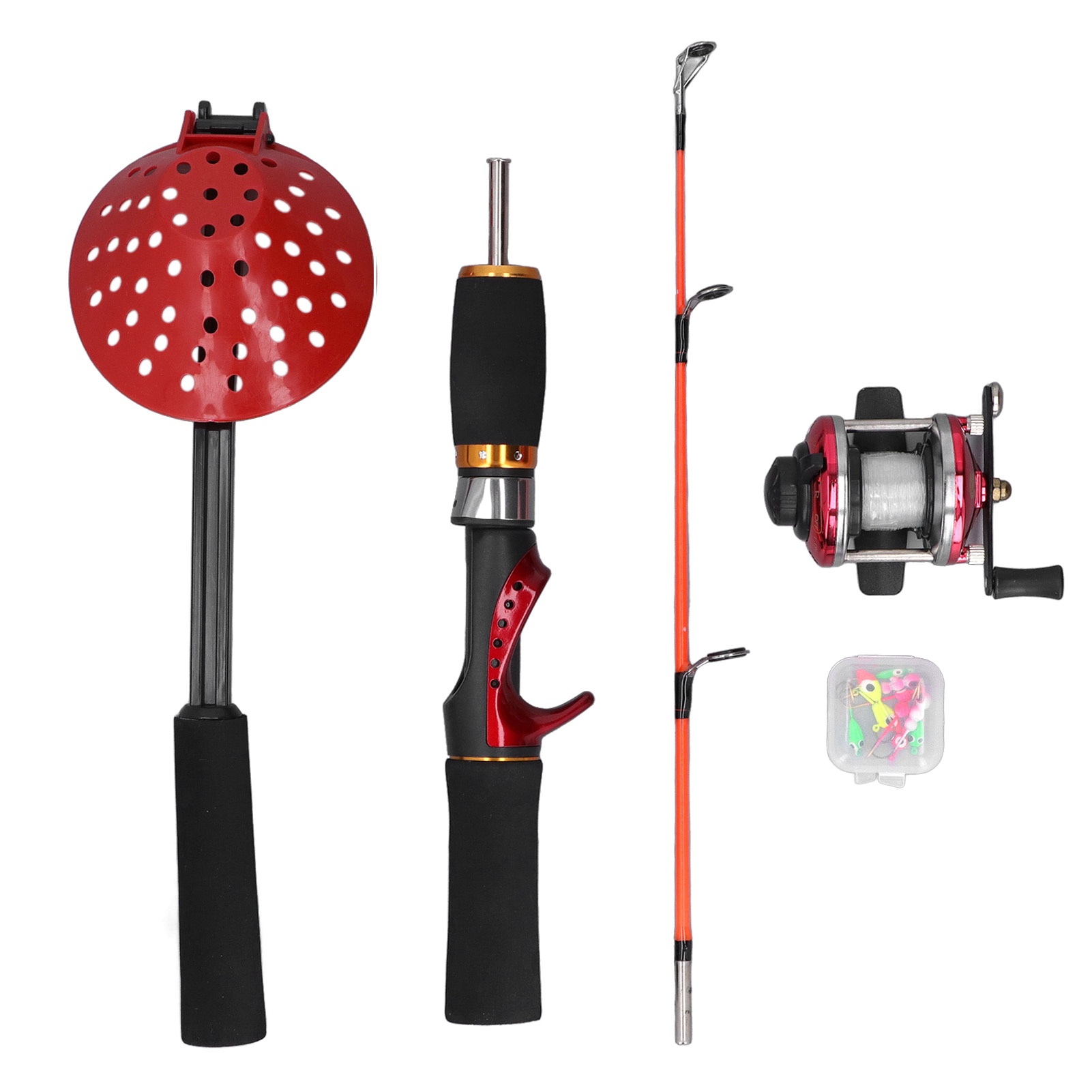 ชุดอุปกรณ์ตกปลาน้ำแข็งสำหรับฤด - Fishing Rod Ice บทวิจารณ์และราคา