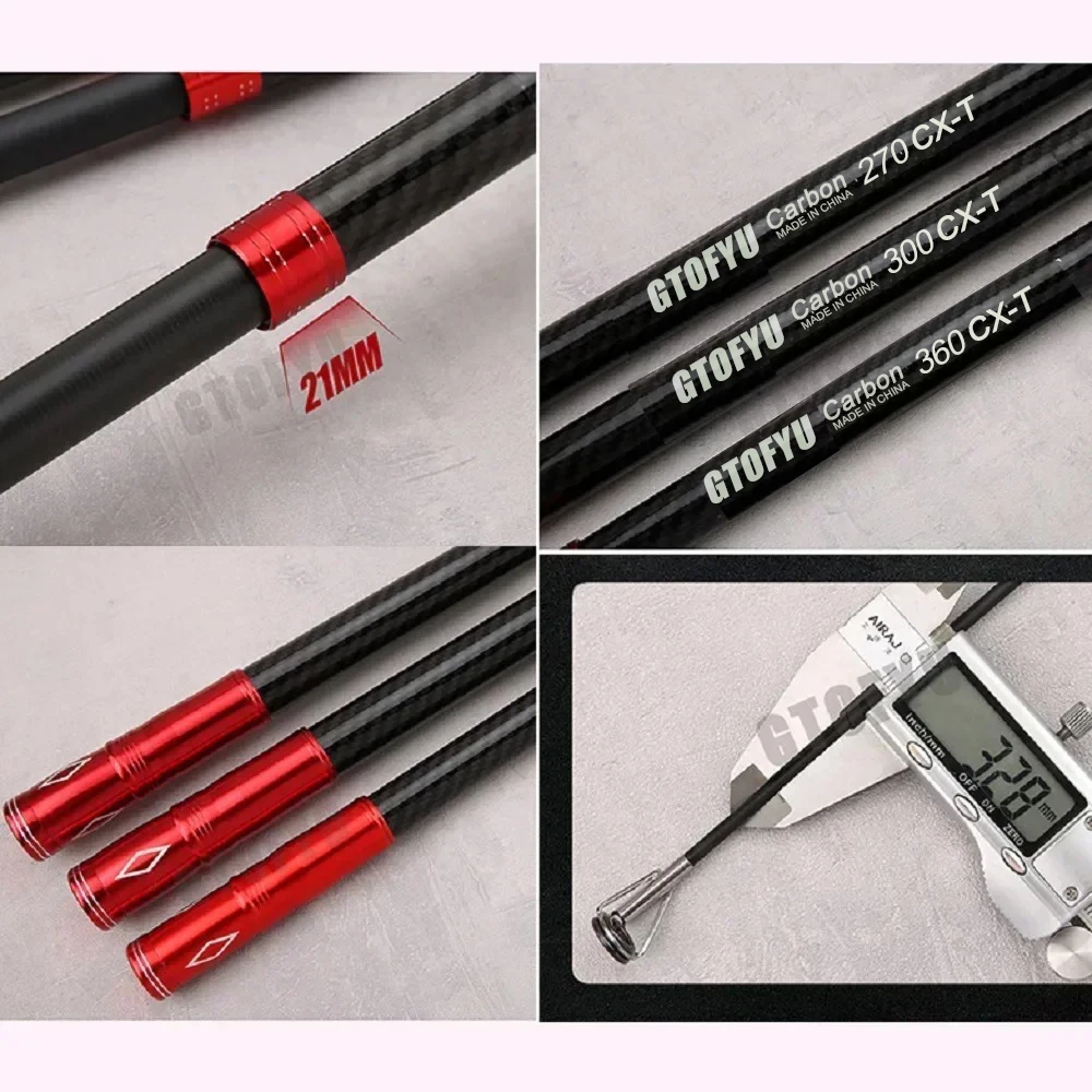 2.7m 3.0m 3.6m 3.9m 4.2m 4.5m  - Fishing Rod Surf บทวิจารณ์และราคา
