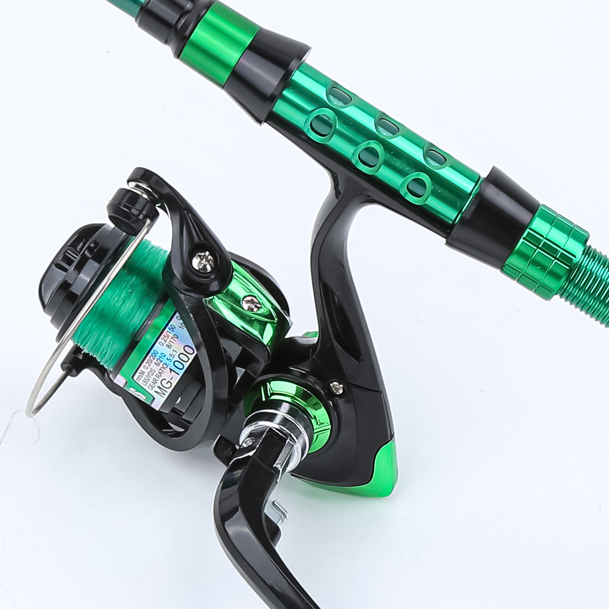 ชุดคันเบ็ดตกปลาทะเลแบบยืดหดได้ - Fishing Rod Carbon Fiber บทวิจารณ์และราคา
